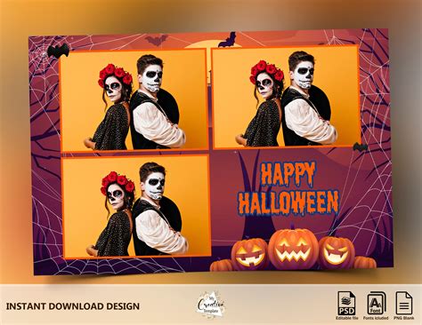 Halloween Photo Booth Templates